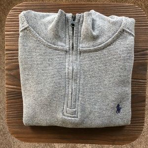 HP ⭐️ Kids Polo Ralph Lauren 1/4 Zip LS Shirt